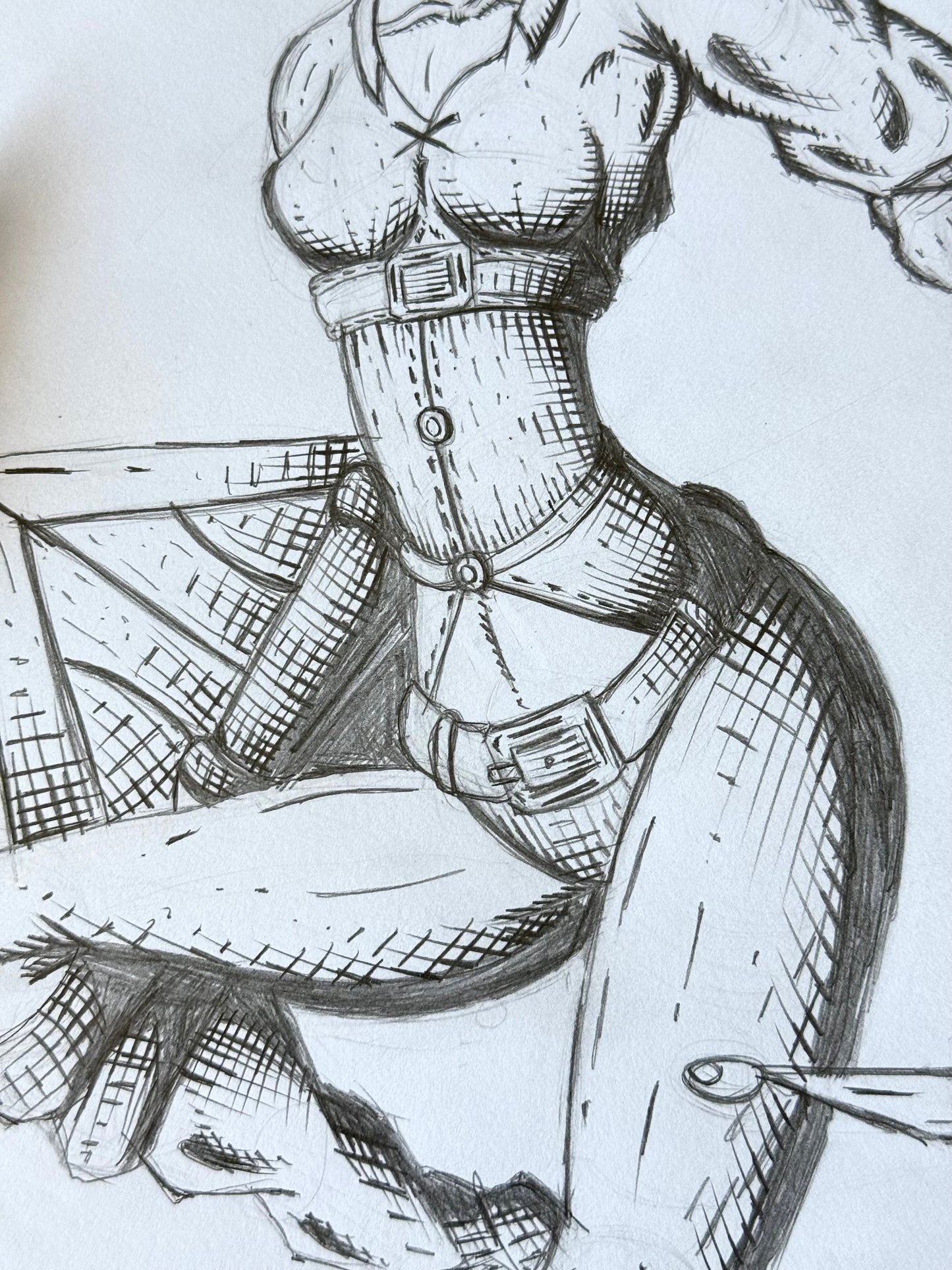 Kriegerin mit Elster